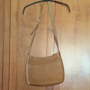 St John's Bay Tan Leather Shoulder Bag